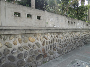 Hualien Harbor Elementary School Wall Remains