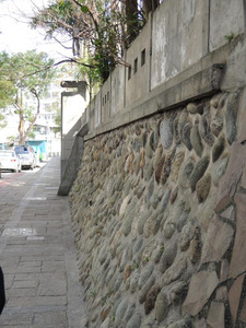 Hualien Harbor Elementary School Wall Remains