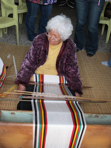 Traditional weaving of Bunun men's garments