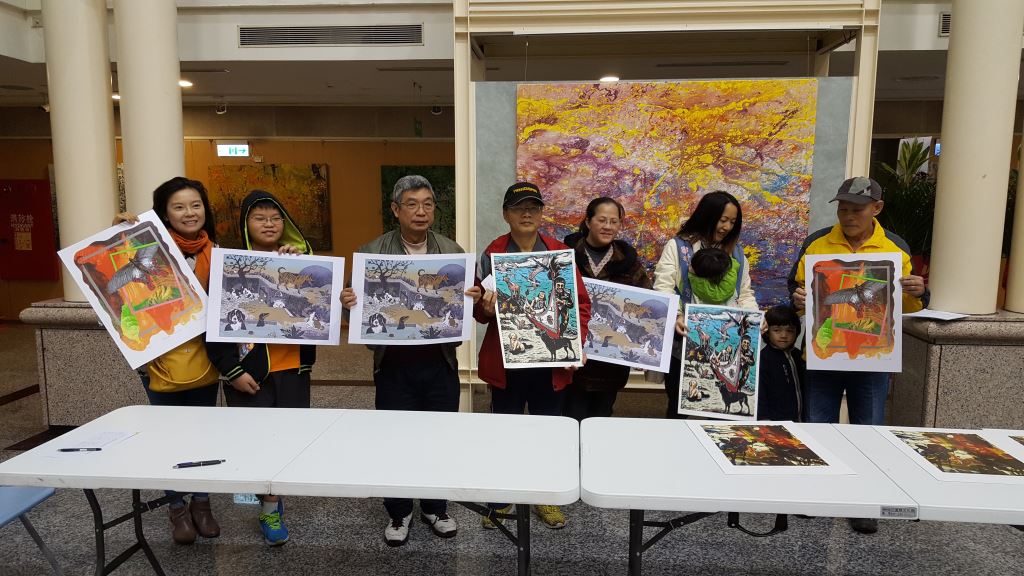 「旺福迎春-狗年年畫特展」版印年畫，數量有限，索完為止！