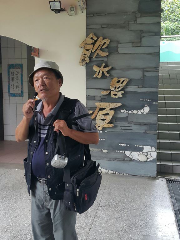 至源城國小參觀公共藝術作品