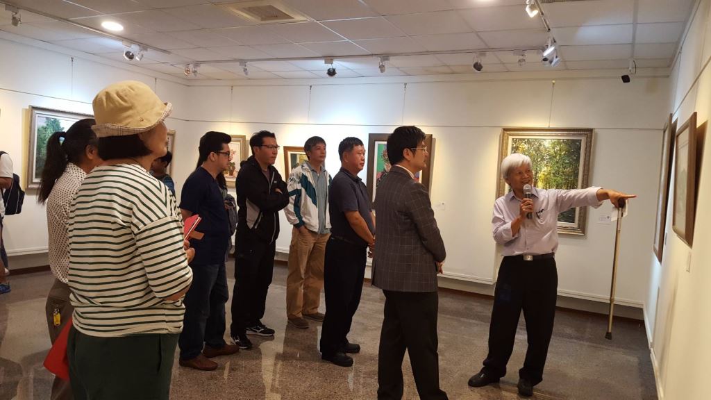 108年花蓮縣七腳川西畫研究會會員展(2)