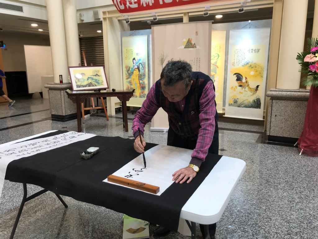 108年花蓮縣洄瀾詩社員暨兩岸名家詩書畫作品聯展及專輯發表活動(3)