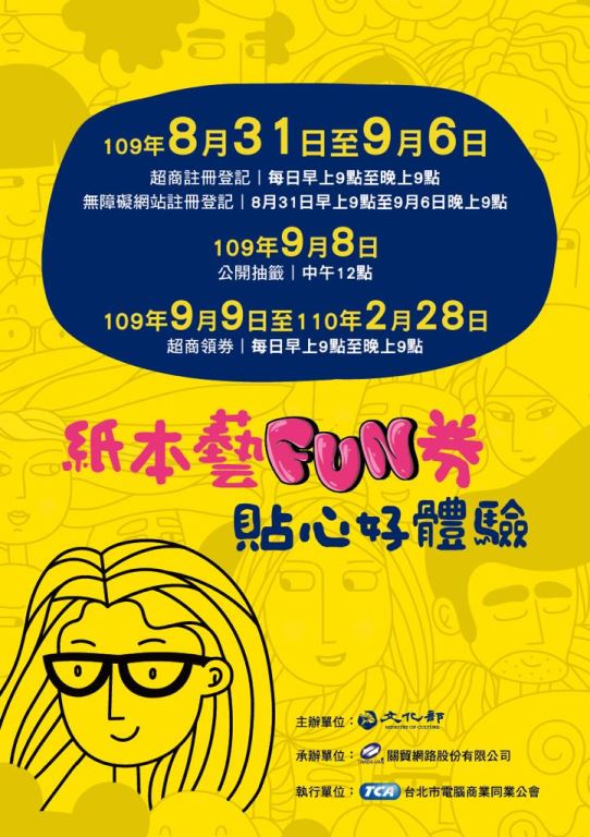 60萬份紙本藝FUN券，正式開跑！(2)