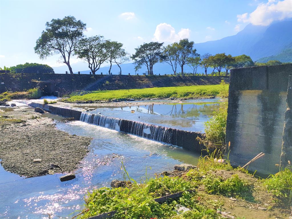 林田圳虹吸式圳道