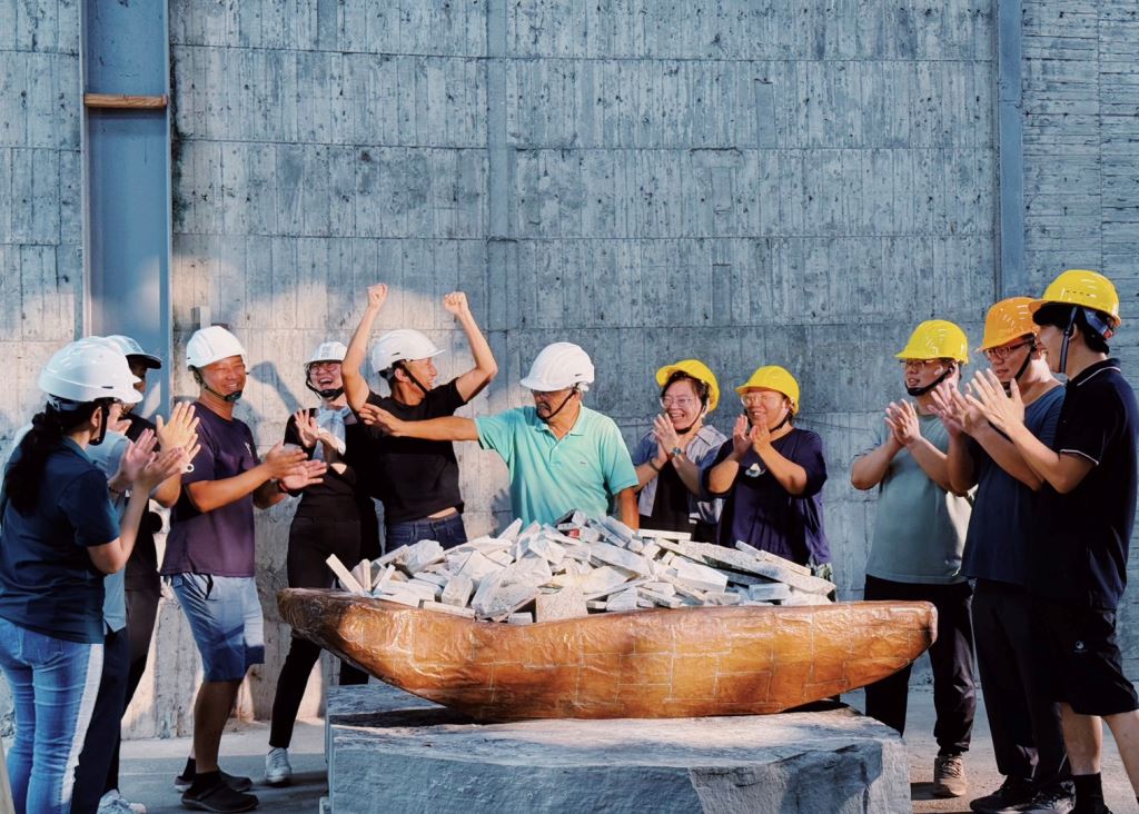 藝術家黎志文與究石都意俱樂部攜手共創〈共同體〉藝術作品