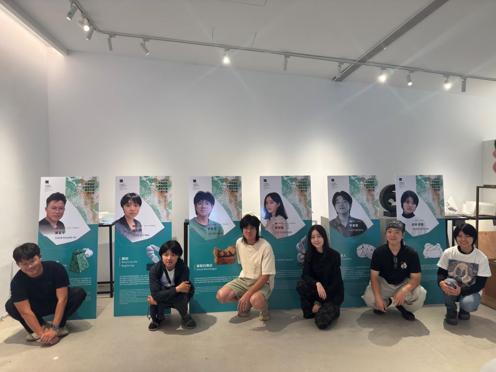 青年石雕創作營６位學員合照